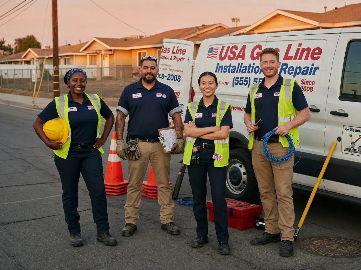 Gas Line Installation company in Bear Creek, PA